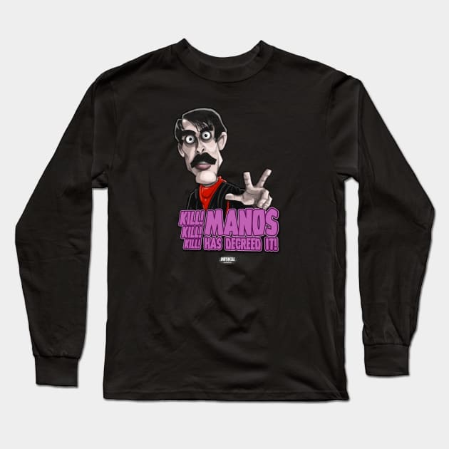 The Master Long Sleeve T-Shirt by AndysocialIndustries